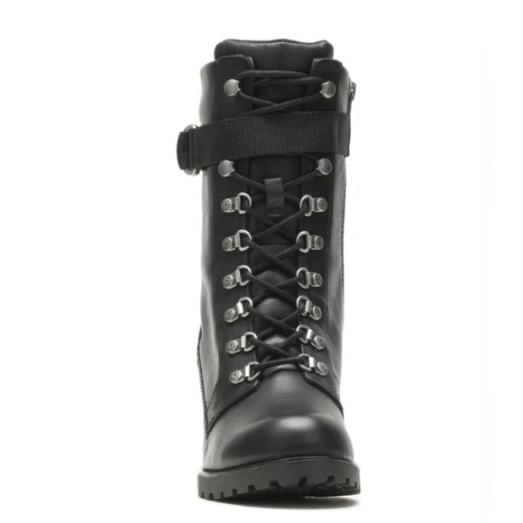 Harley-Davidson Leather Marinda 9" Lace Up Riding Boots Sz 11 NWT - Picture 4 of 10